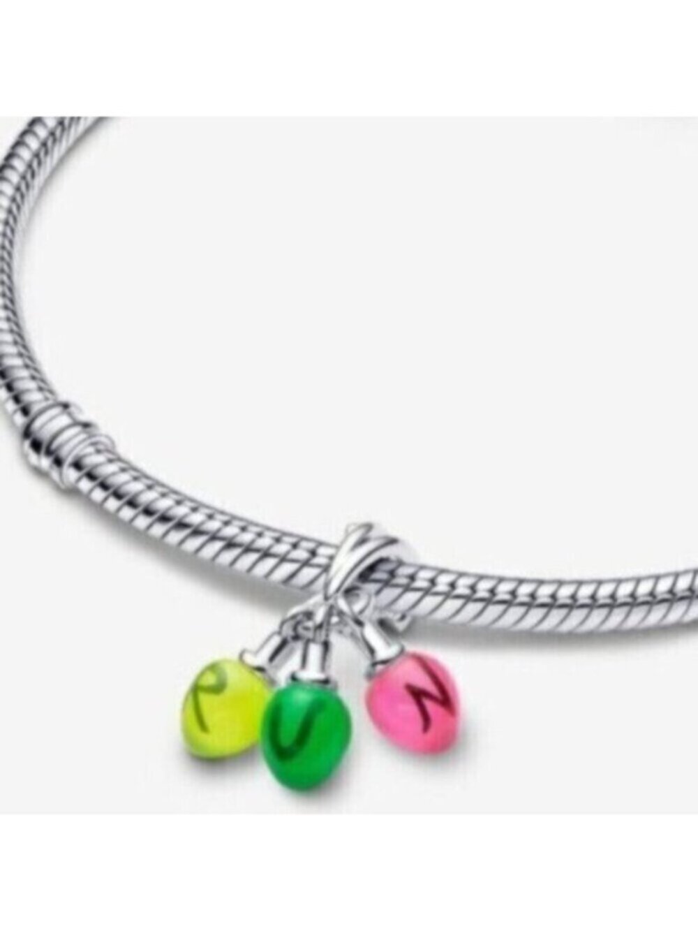 Pandora Stranger Things Glow-in-the-dark Run Dangle Charm
